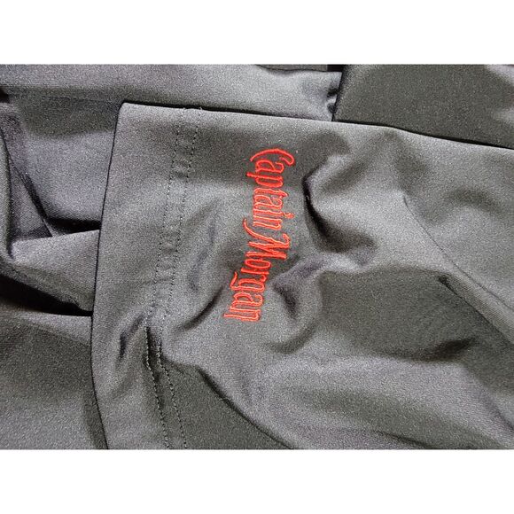 FootJoy Captain Morgan Black Polo Shirt - Large - Picture 7 of 8